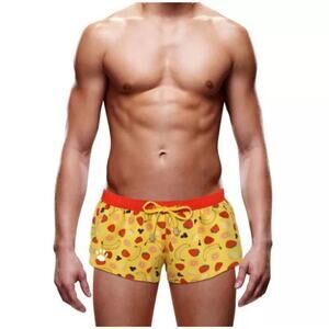 🦋B2G1🦋PROWLER Men’s Swim Trunk FRUIT Pattern Yellow Board Boxer Shorts Swimwear